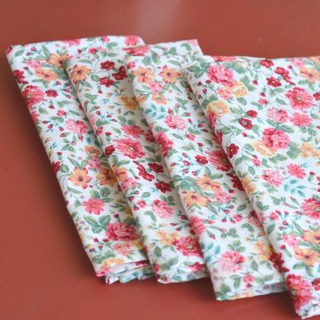 Sew your own napkins