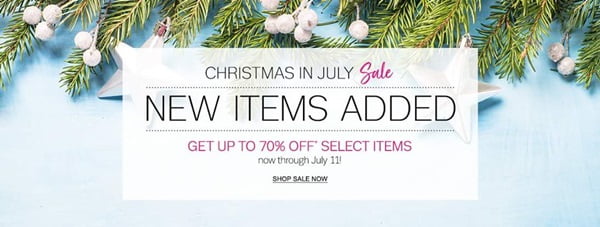 Thirty-one christmas in july sale