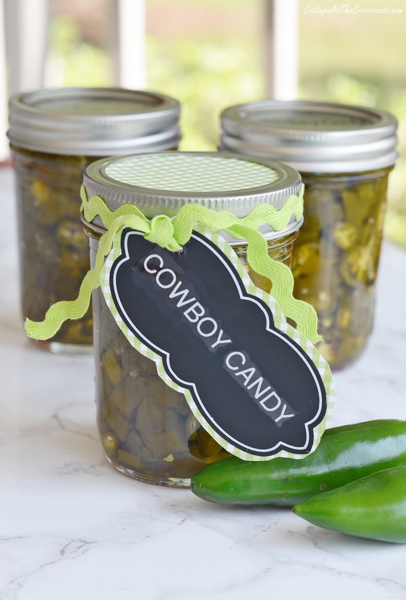 Cowboy Candy Jalapenos - Cottage at the Crossroads