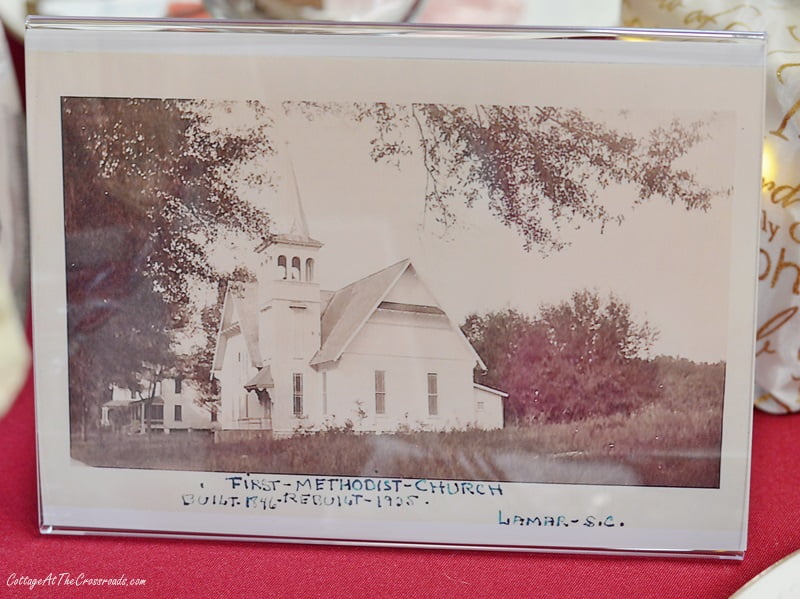 Photo of the original location of lamar methodist church