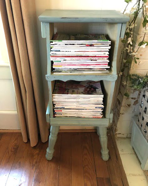 Cottage Style Magazine Rack Cottage At The Crossroads