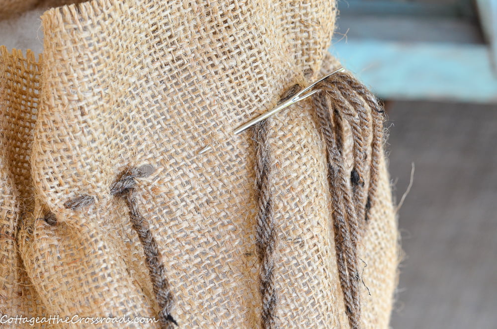 Burlap seed sale bags