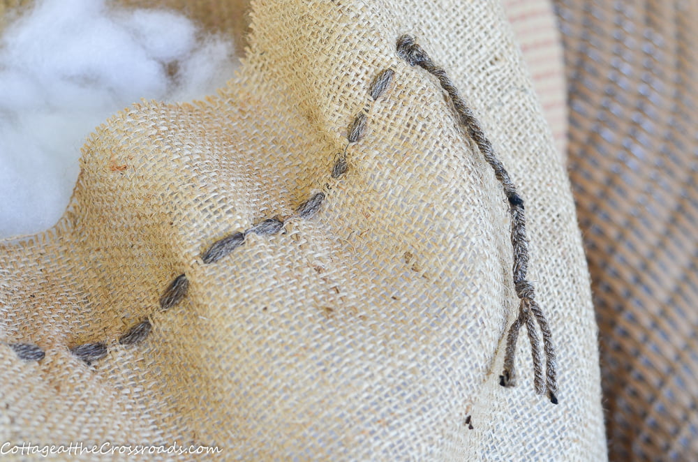 DIY Cotton Seed Bag - Cottage at the Crossroads