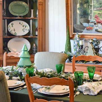 Balsam lane holiday tablescape