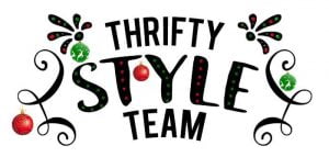 Christmas edition of thrifty style team