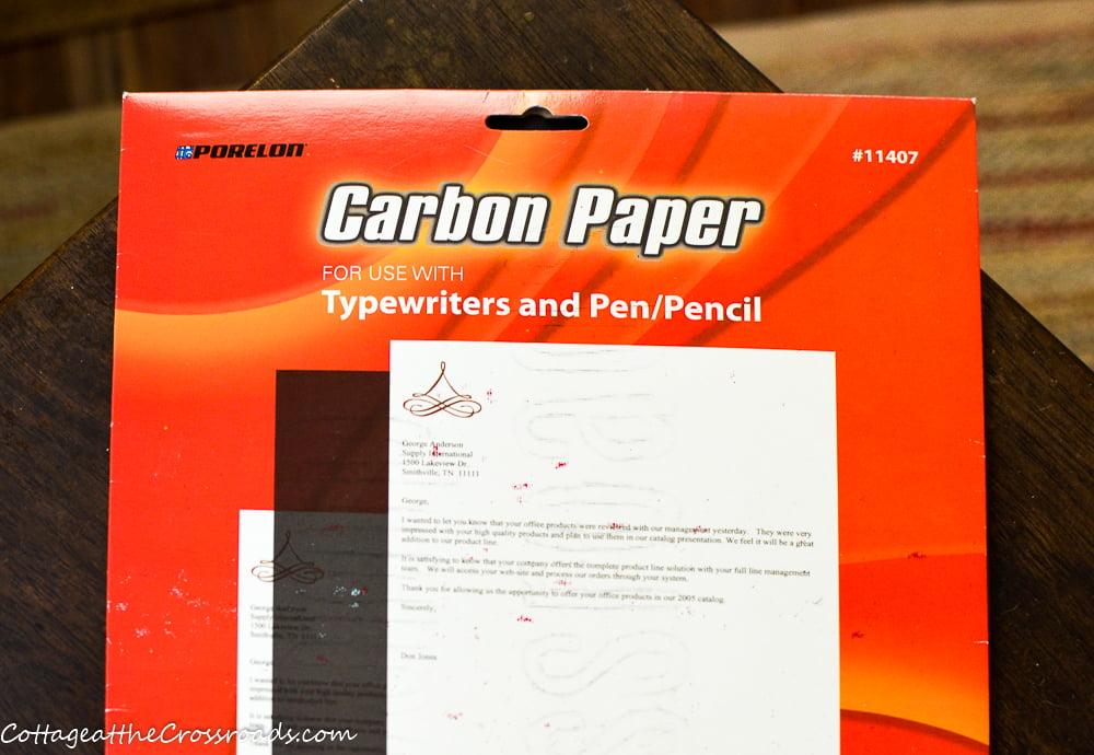 Carbon paper
