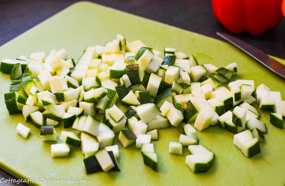 Zucchini Corn Relish 3 Finely chopped zucchini
