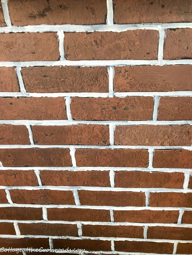 Faux brick panel