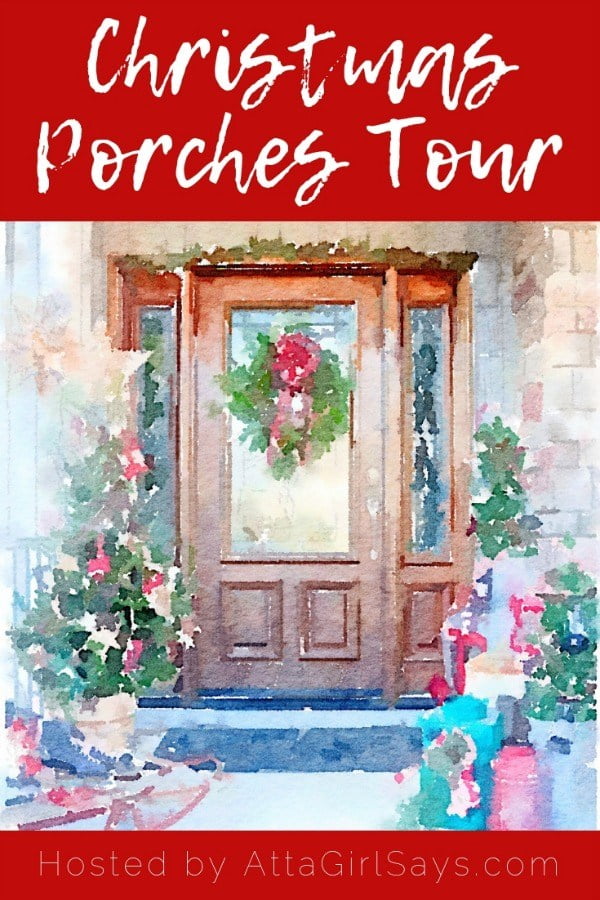 Christmas porches tour graphic