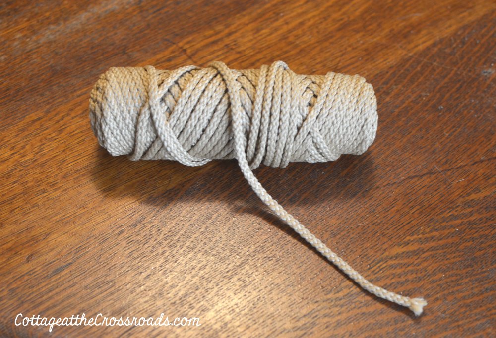 Thick craft cord for garland