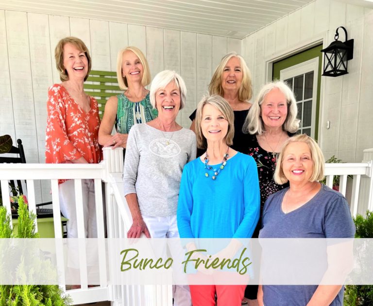 Bunco Friends Lunch and Crafting Time Cottage at the Crossroads