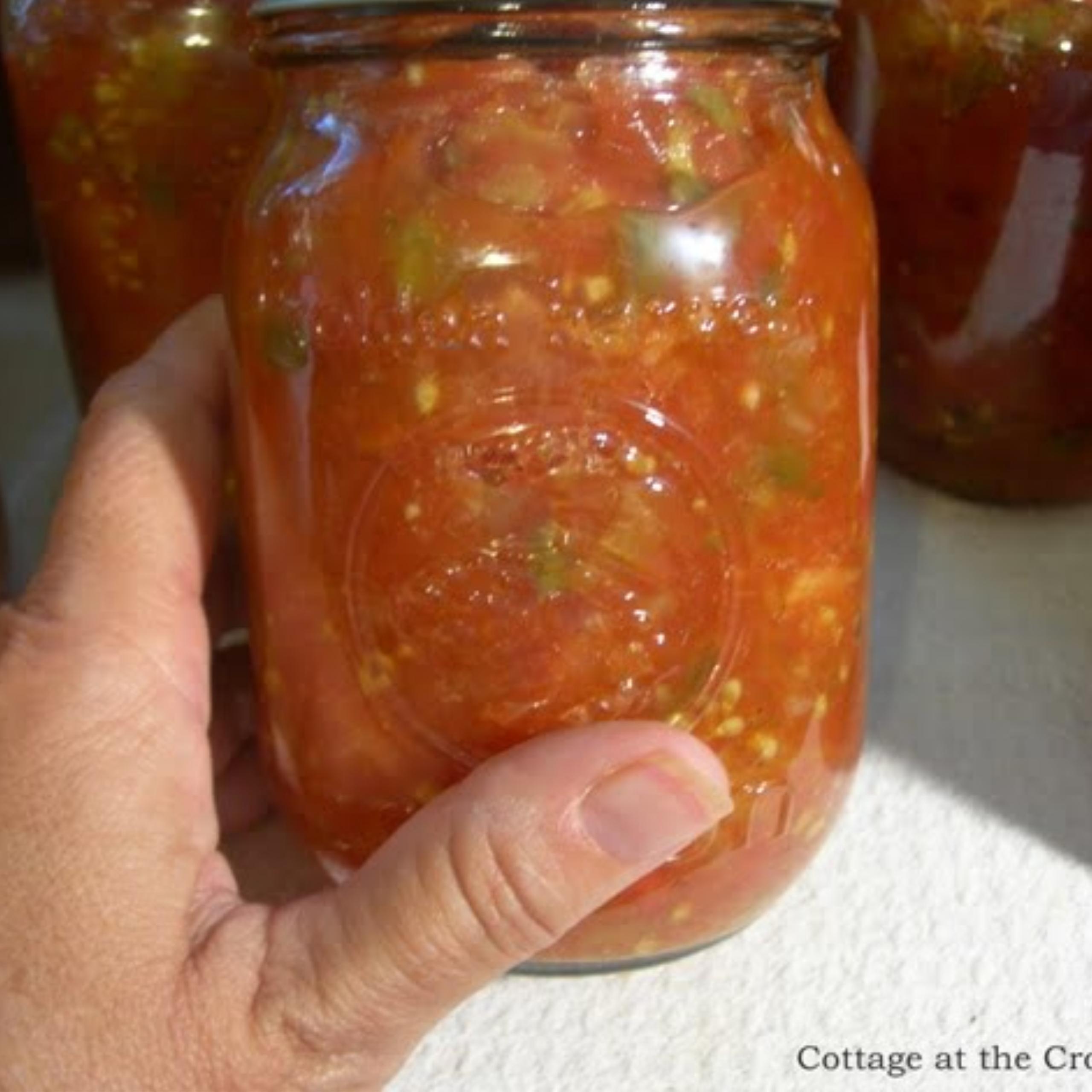 Quick homemade salsa