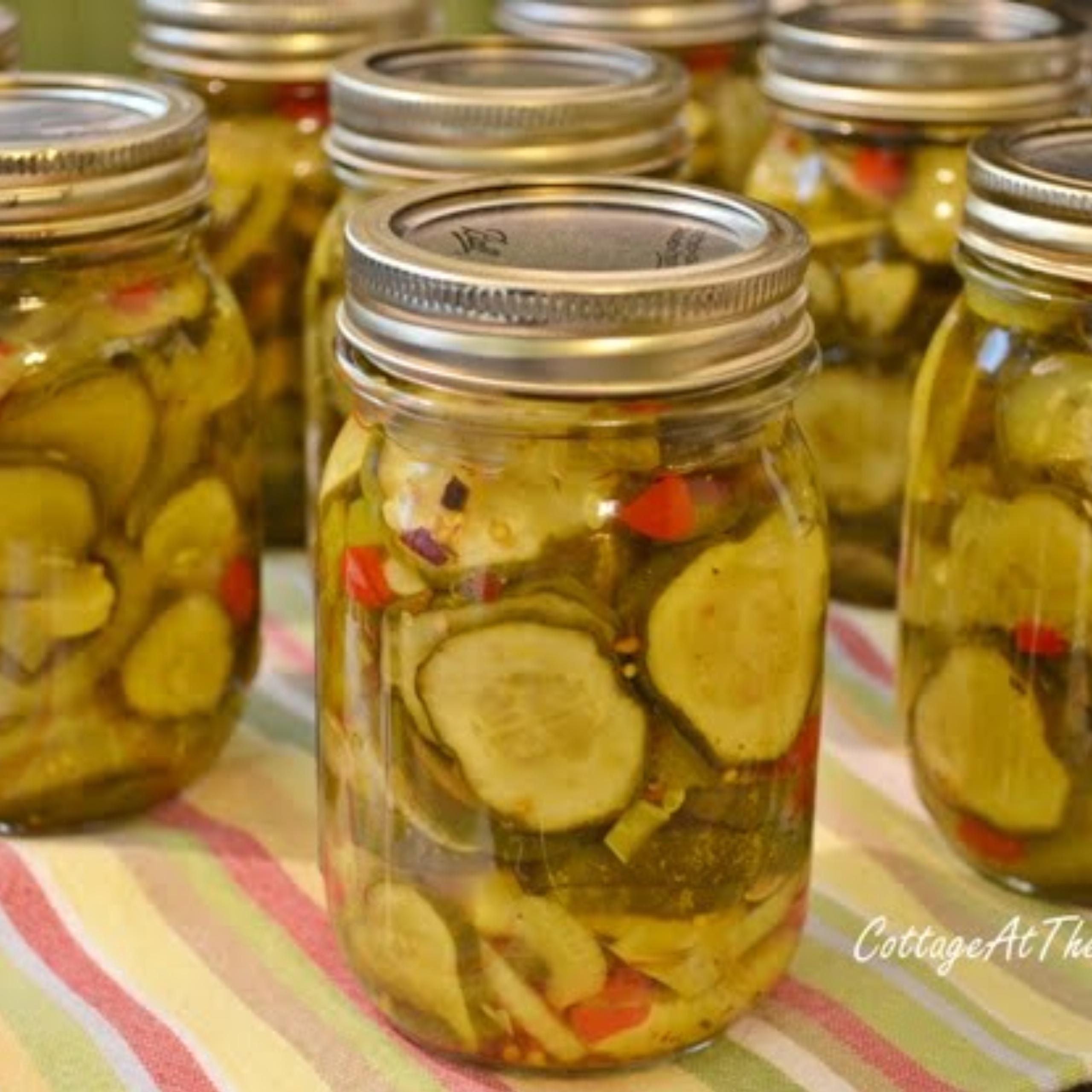 Zesty bread n' butter pickles