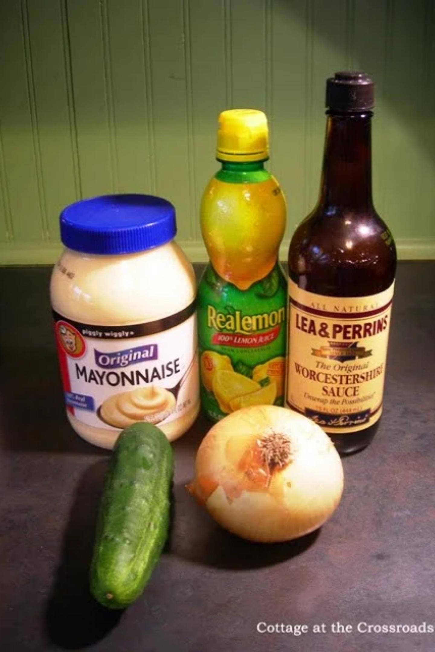 Cucumber salad dressing ingredients