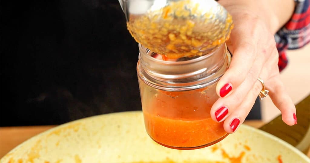 Tasty Tomato Soup Recipe To Make Anytime Cottage At The Crossroads   Canned Tomato Soup In Process 1 1024x538 