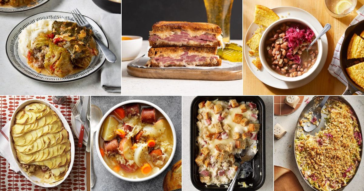 17 healthy sauerkraut recipes that are delicious facebook image.
