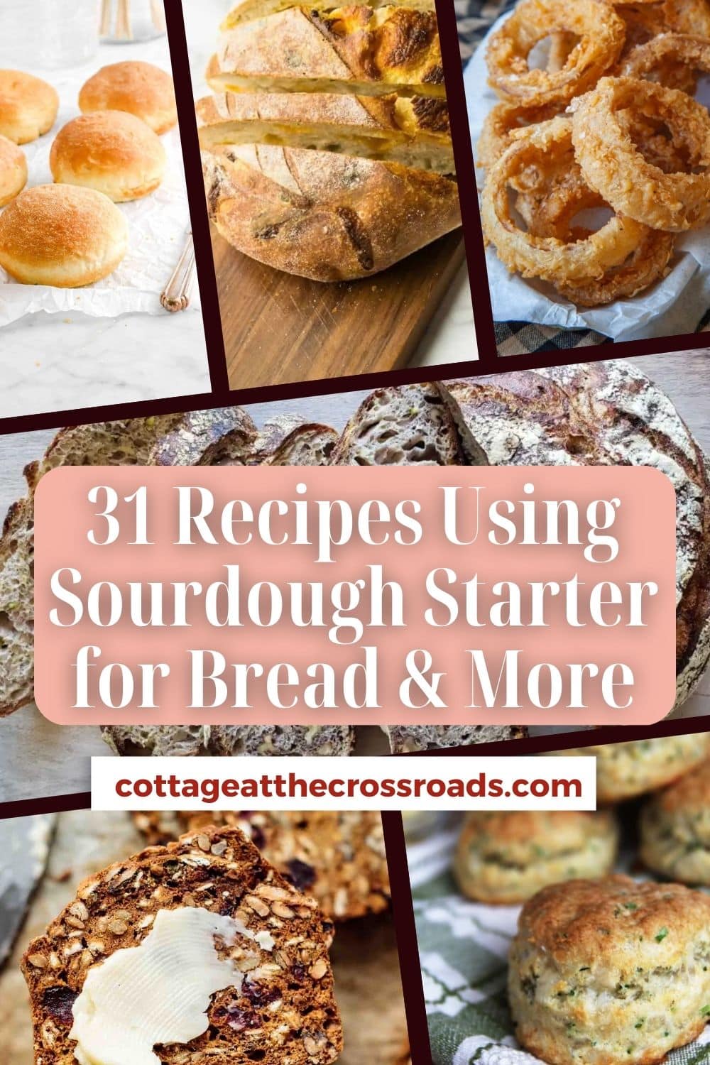 31 Recipes Using Sourdough Starter for Bread & More - Cottage at the