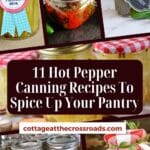 11 hot pepper canning recipes to spice up your pantry pinterest image,
