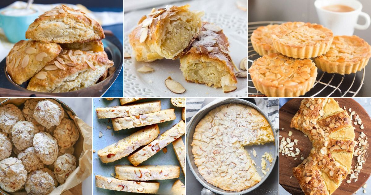 17 recipes with almond paste for a nutty twist facebook image.