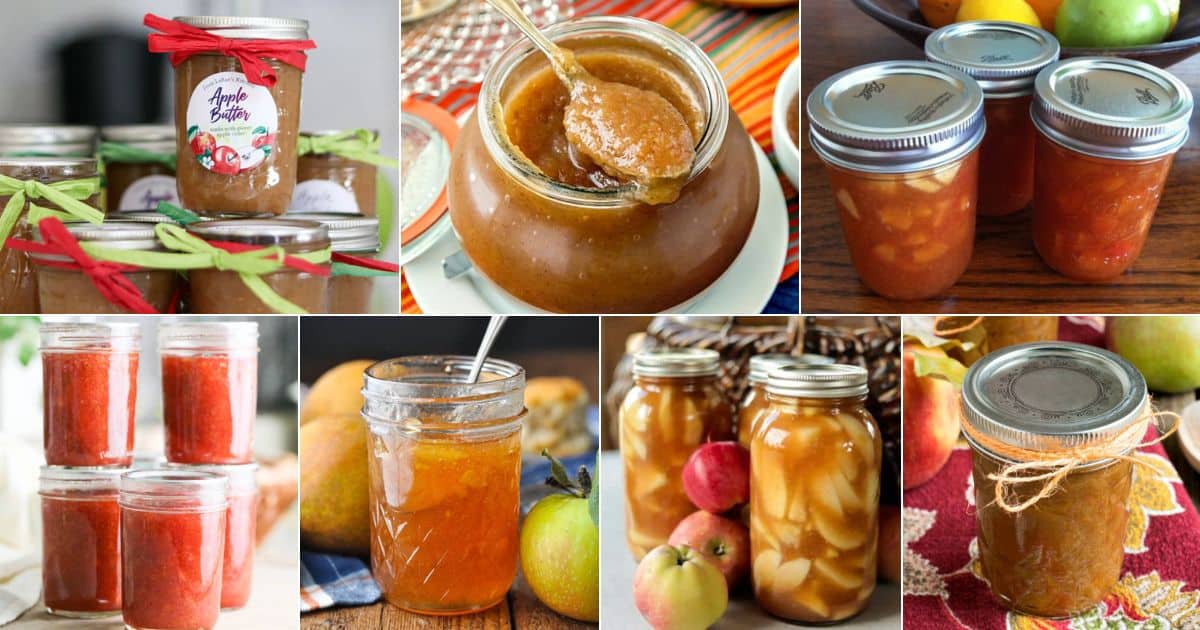 21 apple canning recipes that will preserve your harvest facebook image.