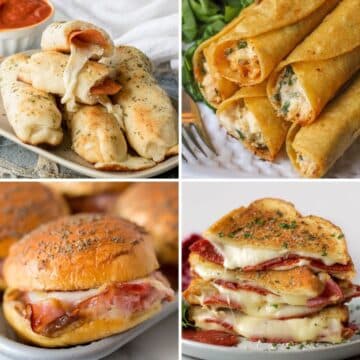 Four delicious lazy mom dinner dishes.