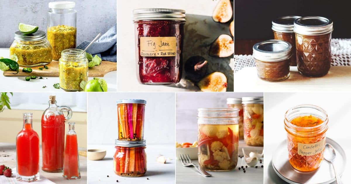 41 water bath canning recipes that will keep your pantry stocked facebook image.