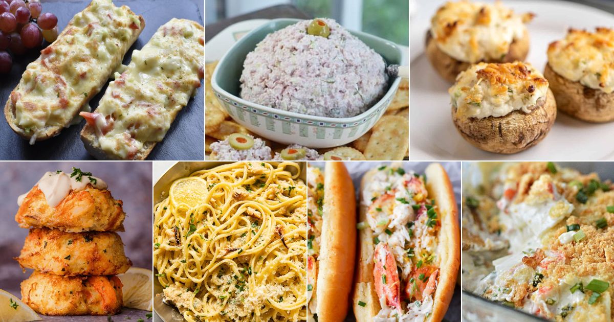 17 canned crab meat recipes for delicious meals facebook image.