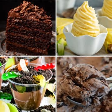Delicious desserts that start with d.