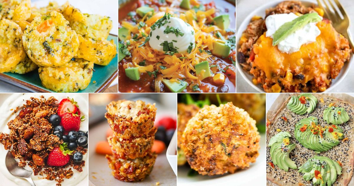 31 quinoa recipes for kids that are healthy and delicious facebook image.