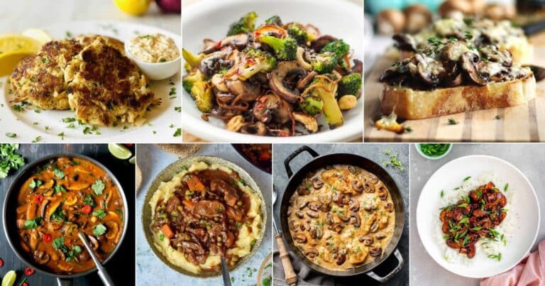 31 Recipes Using a Lot of Mushrooms (Delicious & Easy) - Cottage at the