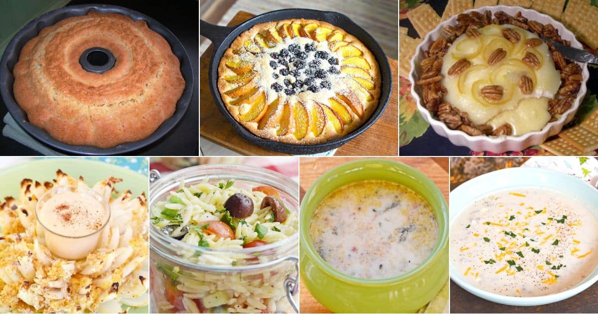 17 yellow food ideas for a bright and cheery meal facebook image.