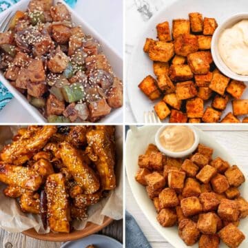 19 healthy air fryer tofu recipes featured