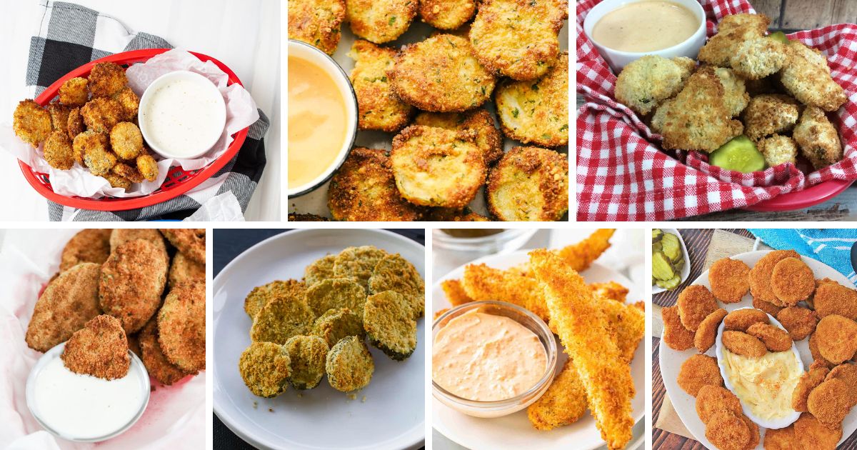 21 crispy air fryer fried pickles recipes facebook