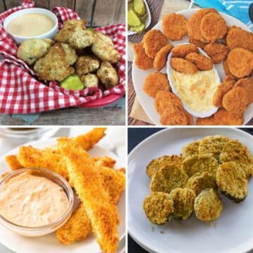 21 crispy air fryer fried pickles recipes featured