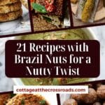 21 recipes with brazil nuts for a nutty twist pinterest image.