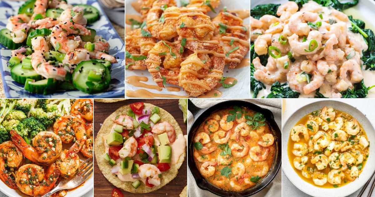 27 keto shrimp recipes for a serious meal facebook image.