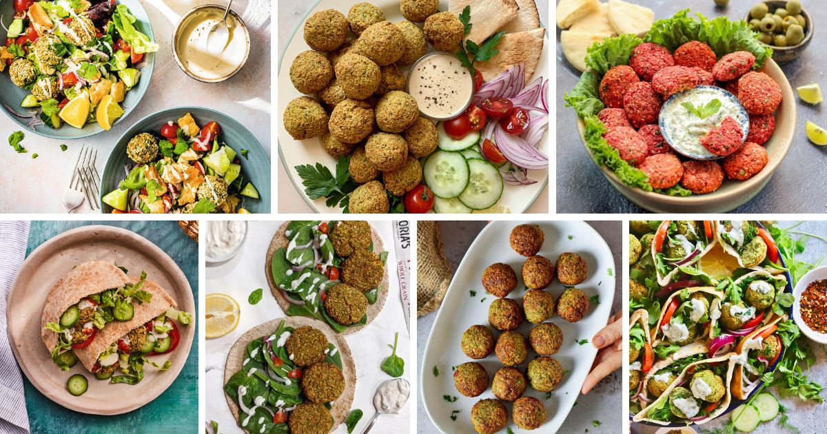 Air Fryer Falafel Recipe (Gluten-Free, Vegan) - Elavegan