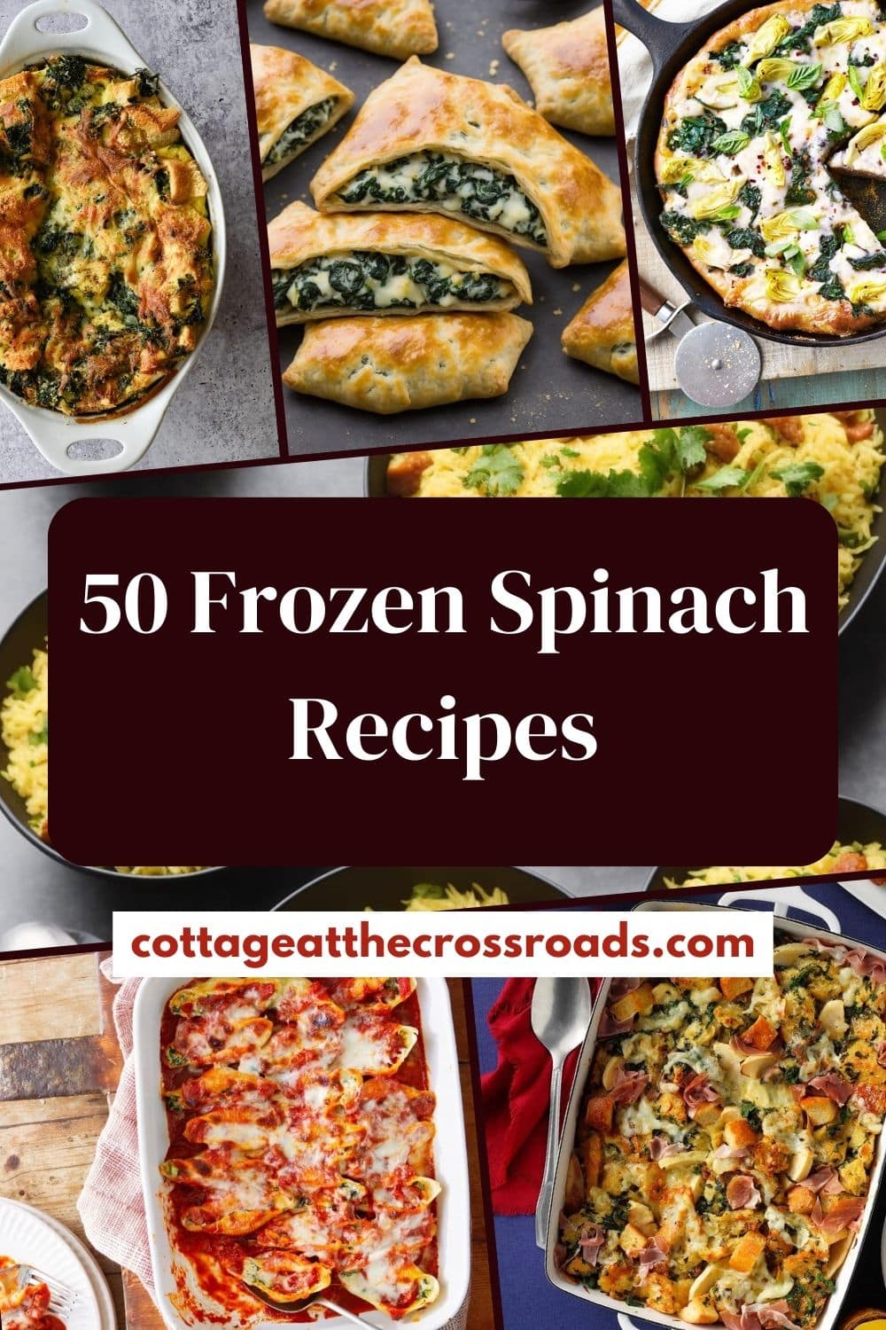 50 Frozen Spinach Recipes (Easy and Yummy) - Cottage at the Crossroads