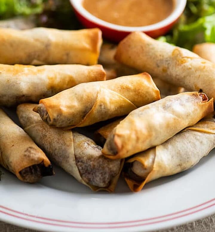 19 Easy Air Fryer Egg Rolls Recipes - Cottage at the Crossroads