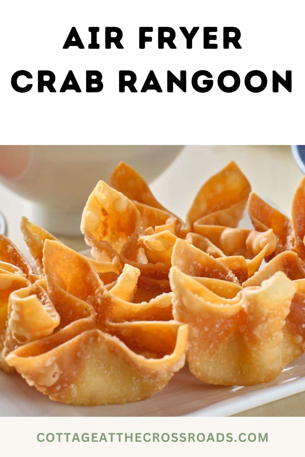 29 Crispy Air Fryer Crab Rangoon Recipes - Cottage at the Crossroads