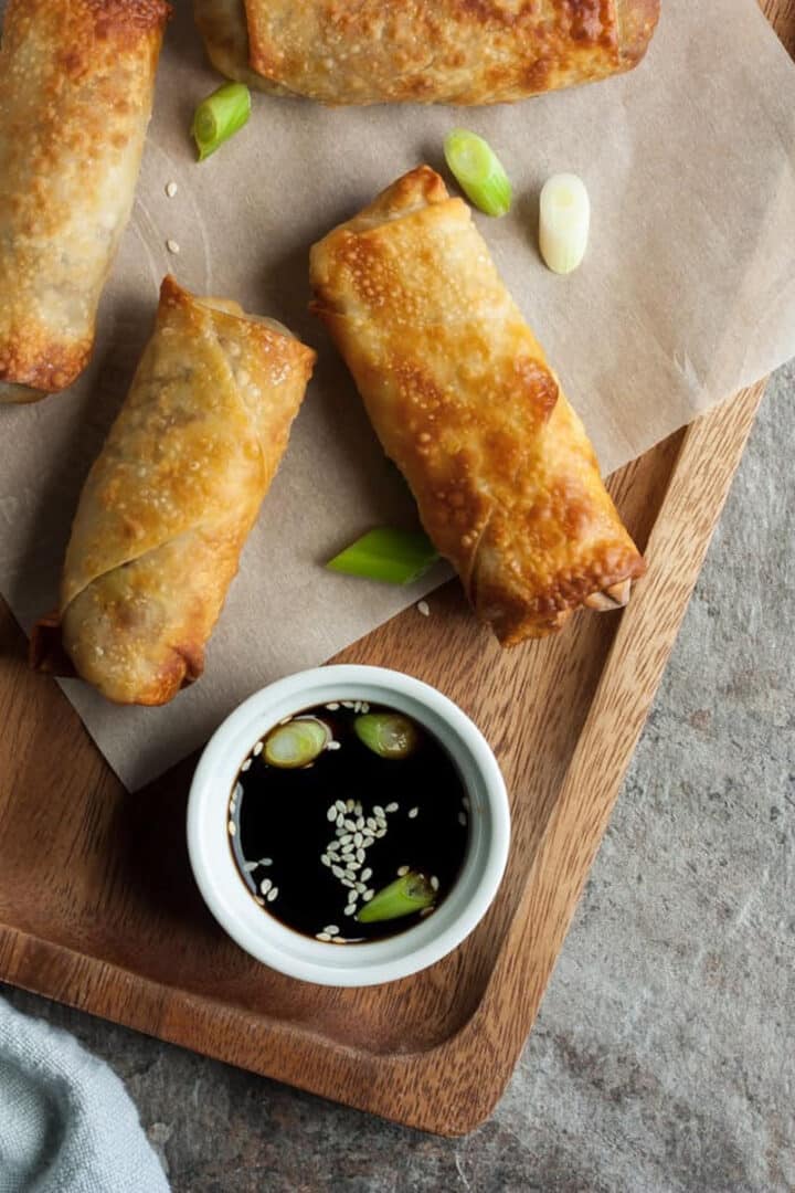 19 Easy Air Fryer Egg Rolls Recipes - Cottage at the Crossroads