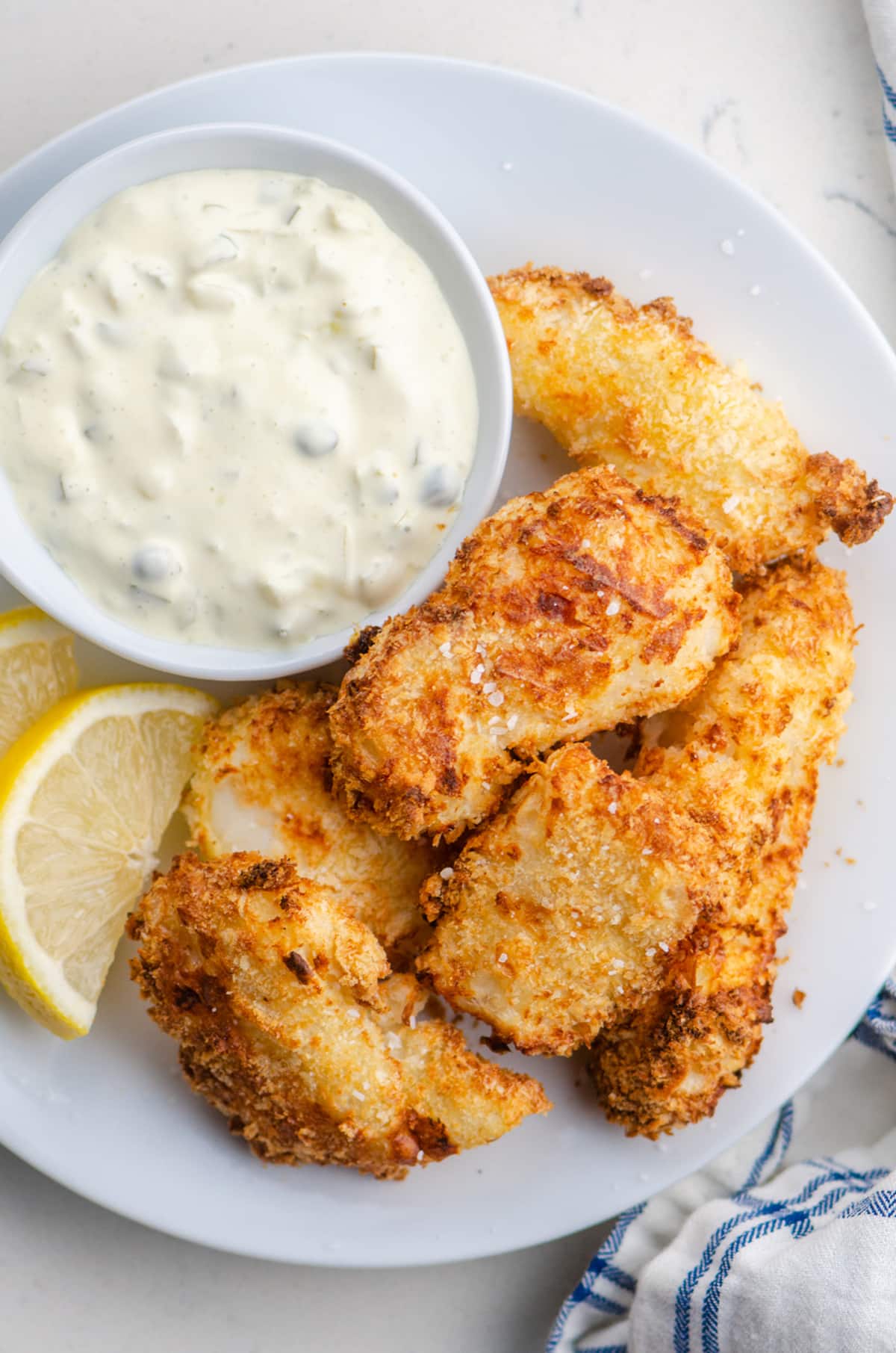 Air fryer fish nuggets