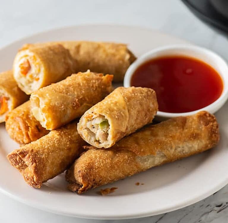 19 Easy Air Fryer Egg Rolls Recipes Cottage at the Crossroads
