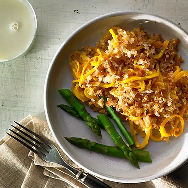Butter squash mac and cheese