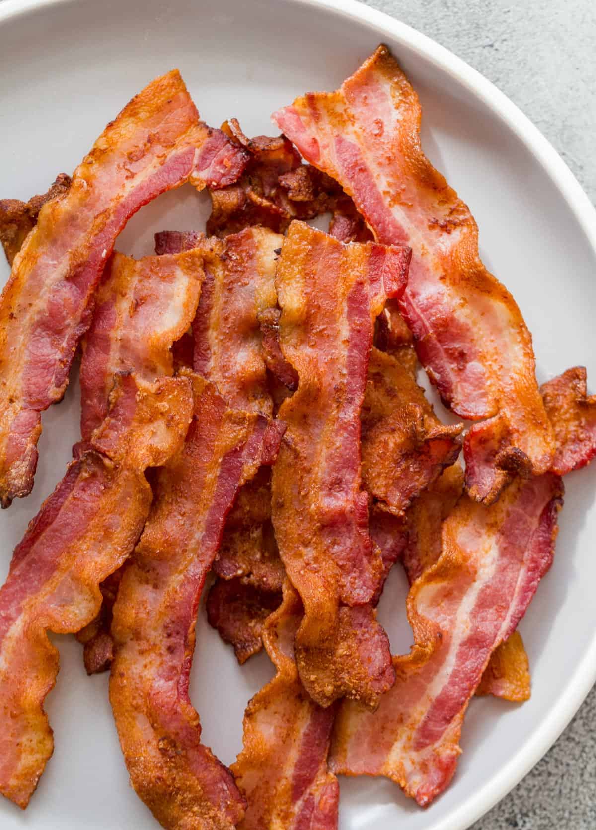 Crispy air fryer bacon