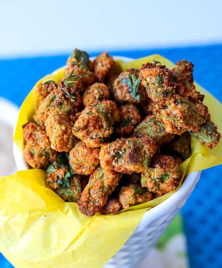 35 Easy Air Fryer Okra Recipes Cottage at the Crossroads