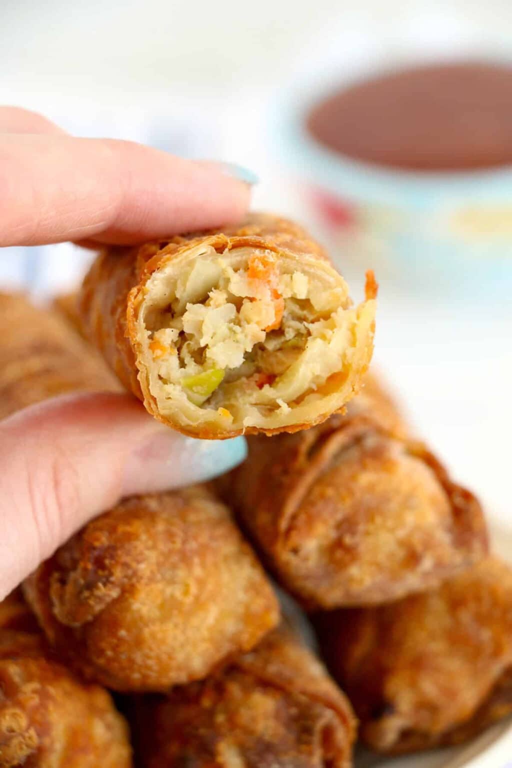 19 Easy Air Fryer Egg Rolls Recipes Cottage At The Crossroads