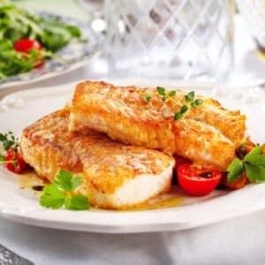 Quick and easy air fryer tilapia recipe featured