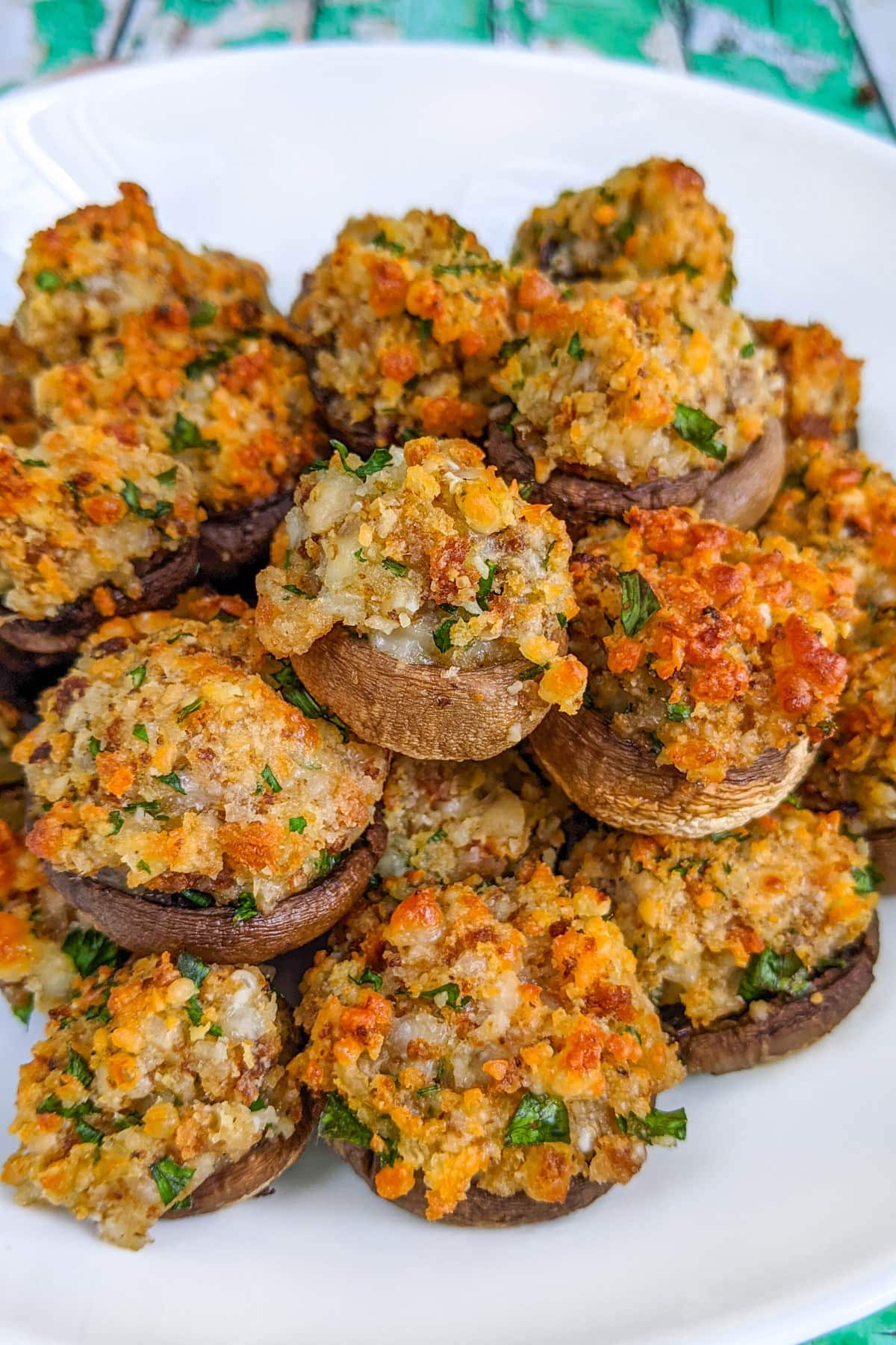Stuffed mushrooms without cream cheese