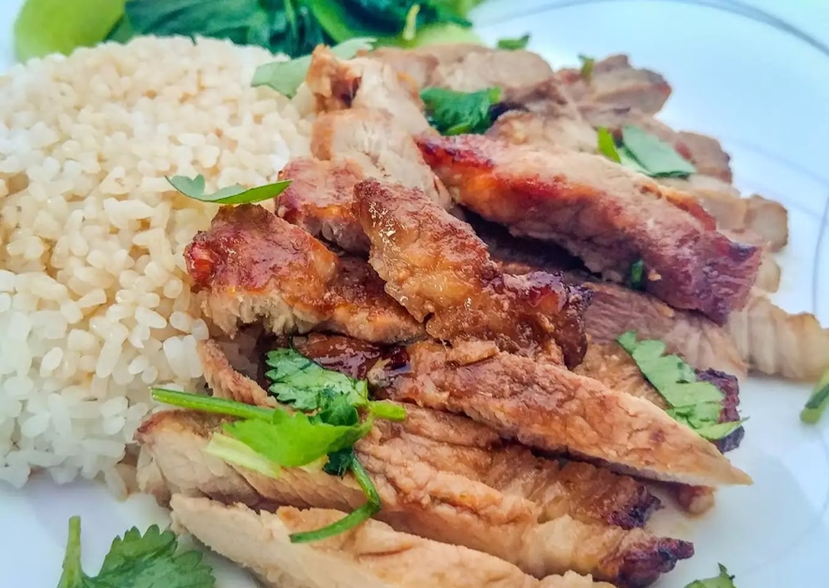 Vietnamese style pork chops